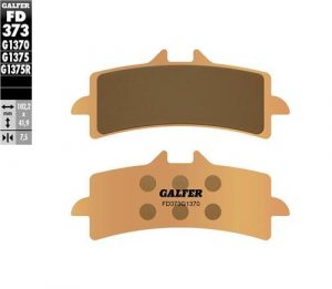 Pastillas de freno delantero Galfer FD373G1370