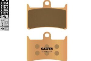 Pastillas de freno delantero Galfer FD178G1370