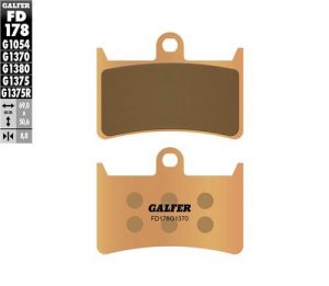 Pastillas de freno delantero Galfer FD178G1370