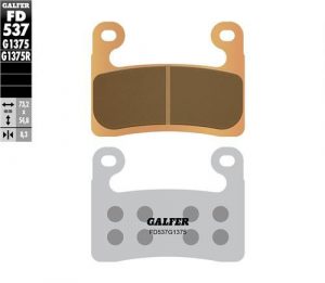 Pastillas de freno delantero Galfer FD537G1375