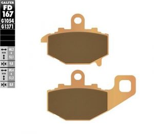 Pastillas de freno trasero Galfer FD167G1371