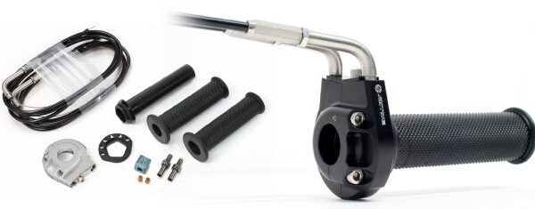 Kit de puño de gas rápido universal Active EVO2 con cables