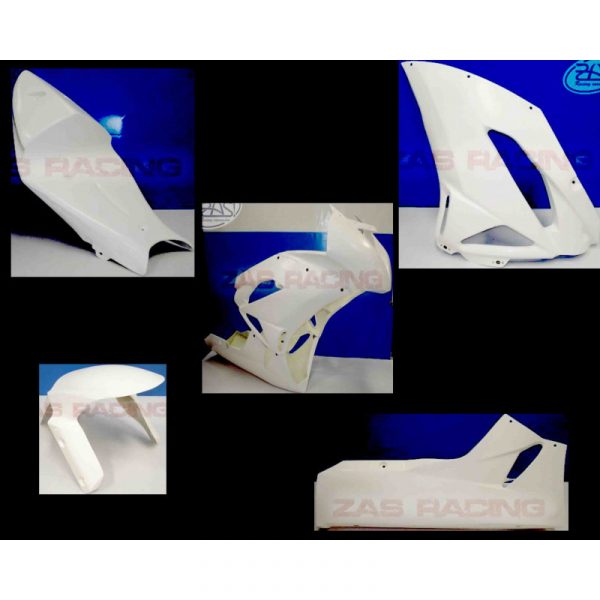Carenado de fibra Kit A Kawasaki ZX6R 2009-2012