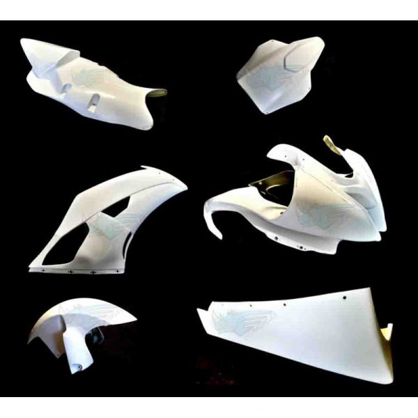 Carenado de fibra Kit A Yamaha YZF-R6 2008-2016