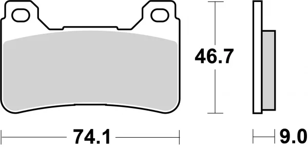 Pastillas de freno Brembo Tipo 07HO50RC