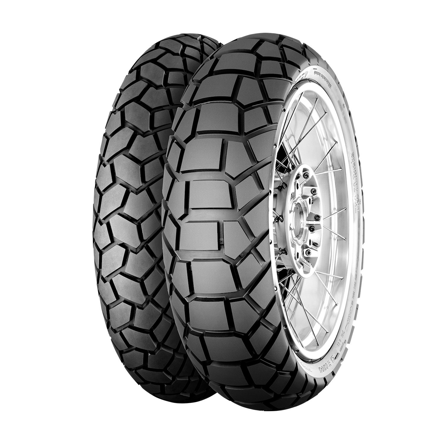 Continental ContiSportAttack Motorcycle Tire - 190/55ZR17 (75W) | High-Performance Sport Bike Tire