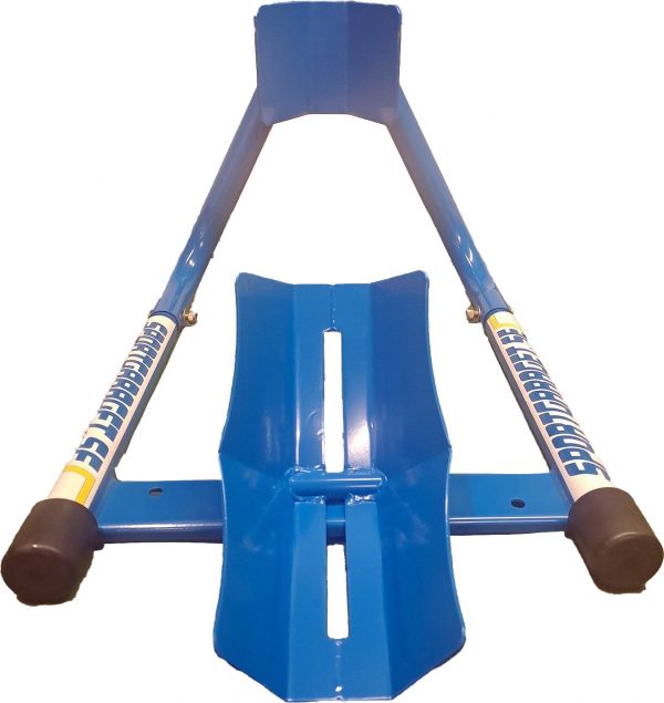 Soporte rueda delantera de moto