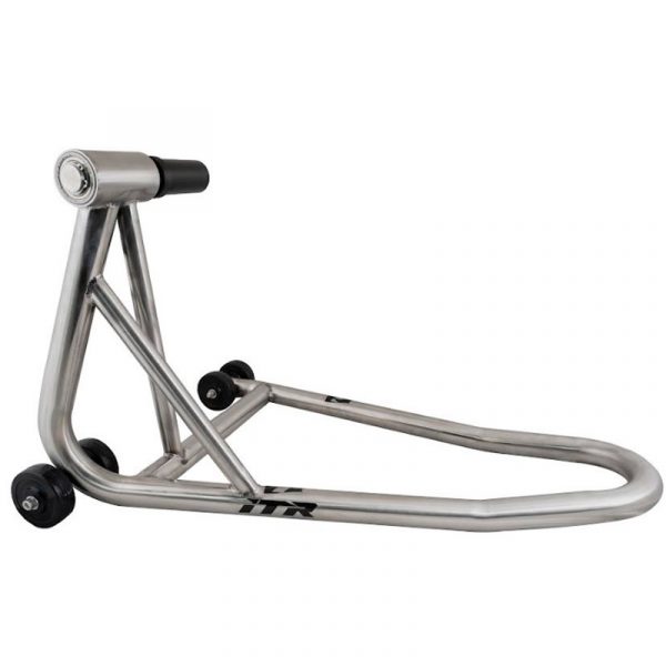 Caballete trasero monobrazo ITR acero (Ø 40mm)