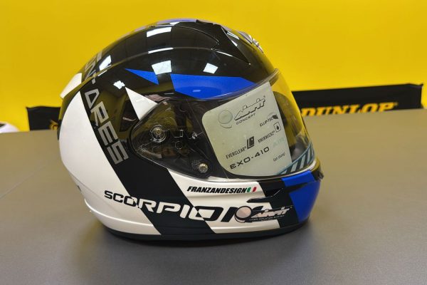 Casco Scorpion EXO-410 Air Azul - Outlet