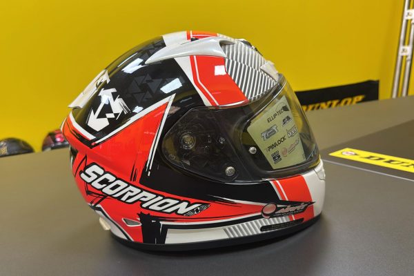 Casco Scorpion EXO-710 Rojo - Outlet