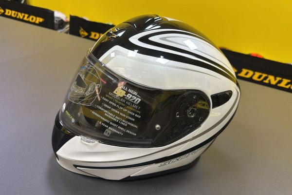 Casco Scorpion EXO-920 Blanco/Negro - Outlet