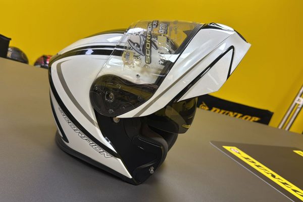 Casco Scorpion EXO-920 Blanco/Negro - Outlet
