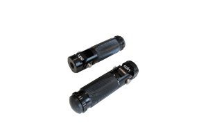 Reposapiés abatibles en aluminio mecanizado de ADN