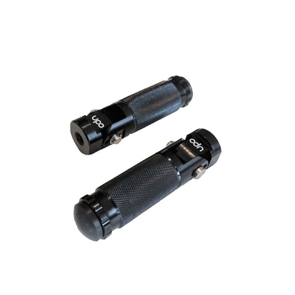 Reposapiés abatibles en aluminio mecanizado de ADN