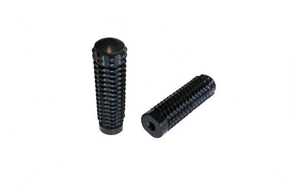 Reposapiés fijos en aluminio mecanizado de ADN