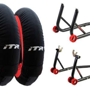 Promoción juego de calentadores analógicos ITR EVO 1 - Medida 180/190 + caballetes ADN