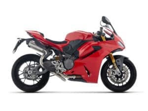 Escape Arrow Round Sil Titanio para Ducati Panigale V2 2025-2026