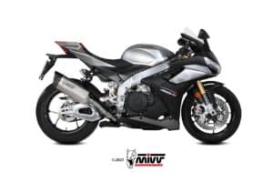 Escape MIVV SR-1 Titanio para Aprilia RSV4 2021-2024