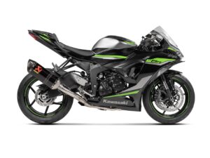 Escape completo Akrapovic Racing Carbono - Kawasaki Ninja ZX-6R 2023-2026