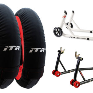 Promoción juego de calentadores analógicos ITR EVO 1 - Medida 180/190 + caballetes ADN