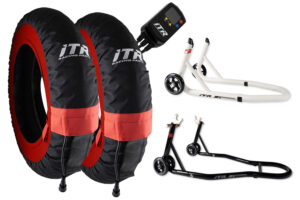Promoción juego de calentadores digitales ITR pro sport - Medida 200 + caballetes ADN