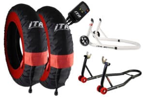 Promoción juego de calentadores digitales ITR pro sport - Medida 200 + caballetes ADN