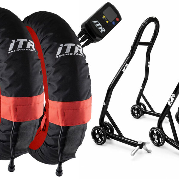 Promoción juego de calentadores digitales ITR pro sport - Medida 200 + caballetes ADN