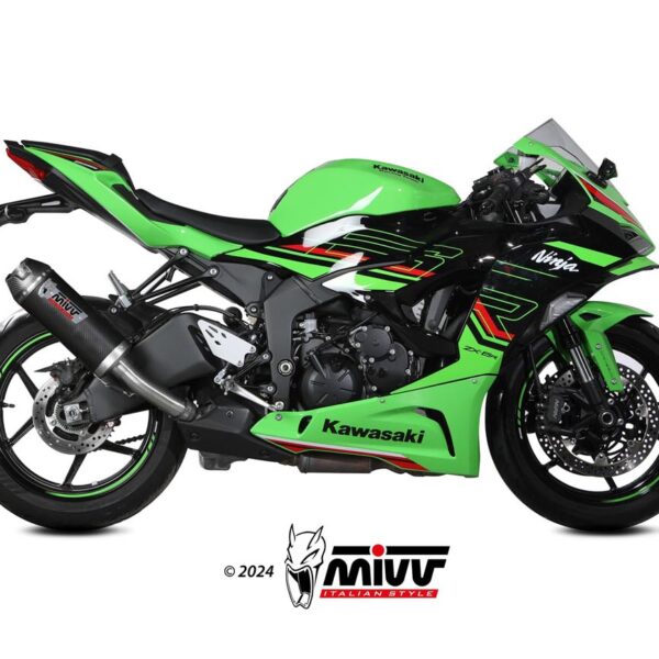 Escape MIVV AK-1 para Kawasaki ZX-6R 2024-2026