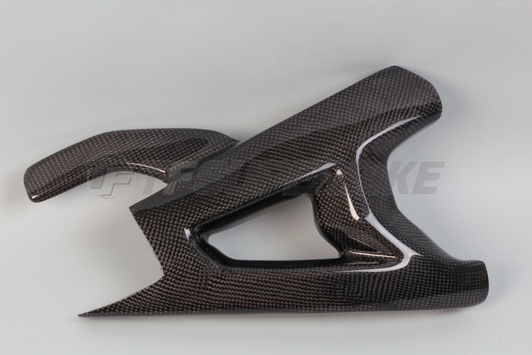 Protector carbono Kawasaki ZX-10R 2016-2020 - Basculante lado izquierdo + chain guard
