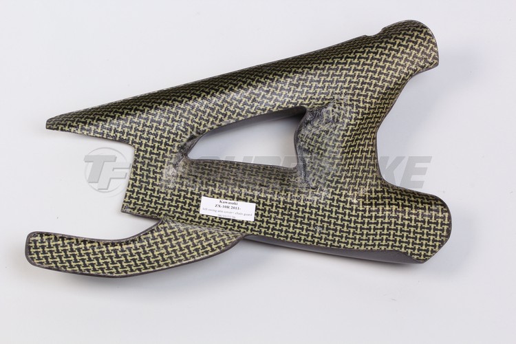Protector carbono Kawasaki ZX-10R 2016-2020 - Basculante lado izquierdo + chain guard